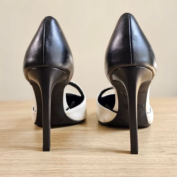 Nine West Black and White Heels - Picture 4 of 12
